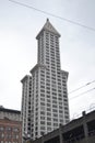 Historic Smith Tower, Seattle, Washington Royalty Free Stock Photo