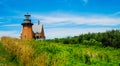 Historic Southeast Lighthouse, Block Island, Rhode Island Royalty Free Stock Photo
