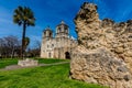 The Historic Spanish Mission Concepcion Royalty Free Stock Photo