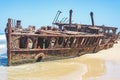 Historic ss maheno wreck fraser island australia Royalty Free Stock Photo