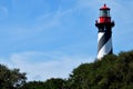 Historic St. Augustine, Florida Lighthouse Royalty Free Stock Photo