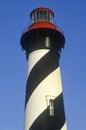 Historic St. Augustine Lighthouse in St. Augustine, FL Royalty Free Stock Photo