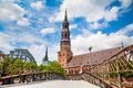 Historic St. Catherine's Church in Hamburg, Germany