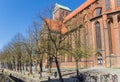 Historic St. Nikolai church in the center of Wismar