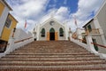 Historic St. Peter`s church in St. George, Bermuda Royalty Free Stock Photo