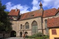 Rothenburg ob der Tauber, Franconia, Historic Shepherds Church at the Town Gate of Klingentorbastei, Bavaria, Germany