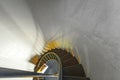 Historic staircase inside Point Arena Lighthouse in California Royalty Free Stock Photo