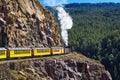 Historic steam engine train in Colorado, USA Royalty Free Stock Photo