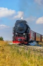 Historic Steam Locomotive Royalty Free Stock Photo