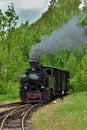 Historic Steam Powered Train Royalty Free Stock Photo