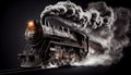 historic Steam train locomotive