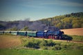 Historic steam train. Specially launched Czech old steam train trips and for traveling around the Czech Republic.