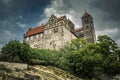 The historic Stiftskirche church in Quedlinburg, Germany Royalty Free Stock Photo