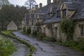 The historic stone cottages of Arlington Row in Bibury, Gloucestershire