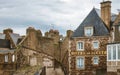 Historic stone houses of Saint-Malo