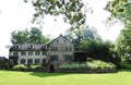 Poole Forge National Historic Colonial era stone mansion Royalty Free Stock Photo