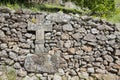 Historic stone wayside cross