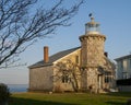 Unique Stone Lighthouse Used as Public Library in New England