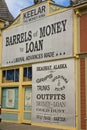 Historic store in Skagway, AK. Keelar the Money King