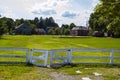 The historic Strawbery Banke Museum, ofl colonial installation in New Hampshire, Portsmouth