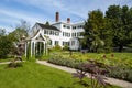 The historic Strawbery Banke Museum, ofl colonial installation in New Hampshire, Portsmouth