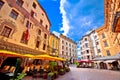 Historic street of Innsbruck view