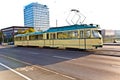 Historic streetcar, trolley at the