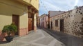 Historic streetscape of AgÃ¼imes in Gran Canaria