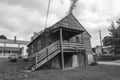 Historic Structure on the Wilderness Road Trail Royalty Free Stock Photo