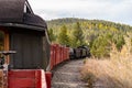 The Historic Sumpter Valley Railroad in Central Oregon Royalty Free Stock Photo