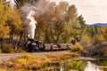 The Historic Sumpter Valley Railroad in Central Oregon Royalty Free Stock Photo
