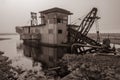 Gold Dredge Royalty Free Stock Photo