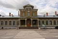 Historic Tartu train station in Estonia Royalty Free Stock Photo