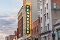 Historic Tennessee Theater in Knoxville Royalty Free Stock Photo