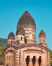 THe historic Pancharatna temple of Purulia, a famous travel destination of West Bengal