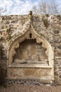 Historic tomb at Fordyce Kirk in Aberdeenshire.