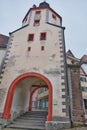 Historic Tower Gate in Hechingen Royalty Free Stock Photo
