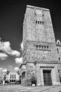 Historic tower of Stone Imperial castle