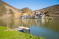 Historic town of Beilstein with Mosel river in spring, Rheinland-Pfalz, Germany Royalty Free Stock Photo