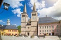 Historic town of Berchtesgaden, Berchtesgadener Land, Bavaria Royalty Free Stock Photo