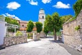 Historic town of Bribir in Vinodol valley street view Royalty Free Stock Photo