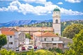 Historic town of Bribir in Vinodol valley view Royalty Free Stock Photo