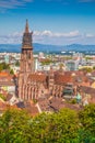 Historic town of Freiburg im Breisgau, Baden-Wurttemberg, German