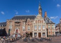 Historic town hall in the center of Haarlem Royalty Free Stock Photo