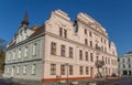 Historic town hall on the central market square of Gustrow