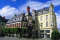 Historic Town Hall and Market Square of Mayen, Eifel Mountains, Rhineland-Palatinate, Germany