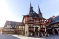 Historic town hall wernigerode germany Royalty Free Stock Photo