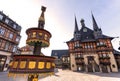 Historic town hall wernigerode germany Royalty Free Stock Photo