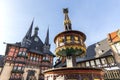 Historic town hall wernigerode germany Royalty Free Stock Photo