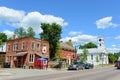 Historic town of Johnson, Vermont